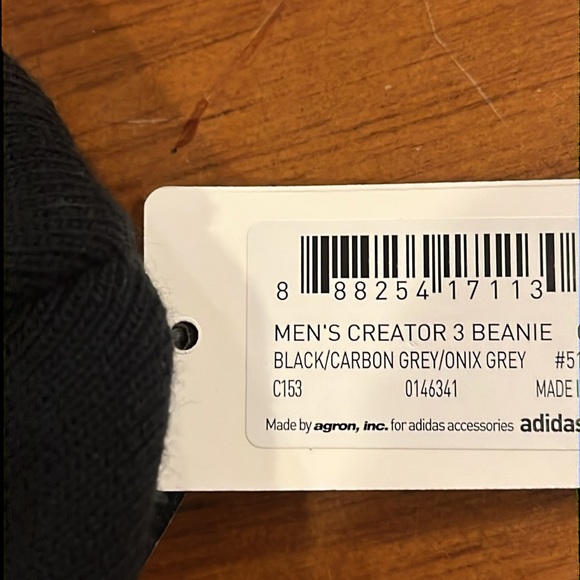 Adidas Creators 3 Beanie Hat Cap black new  Mens Women Unisex Reflective Winter - Picture 10 of 10